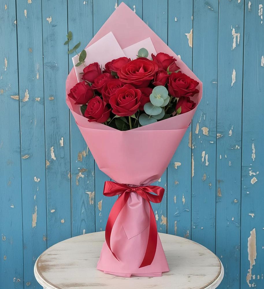 Букет цветов из: Розы в Шале