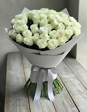 Букет 35 Белых роз #REPLACE_PRED# Шале