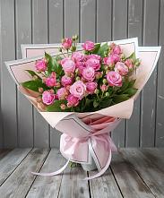 Букет Розовый кустик #REPLACE_PRED# Шале