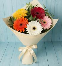 Букет цветов из:  Герберы в Шале