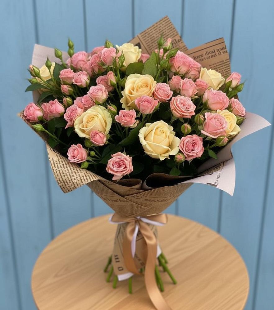 Букет цветов из: Розы в Шале