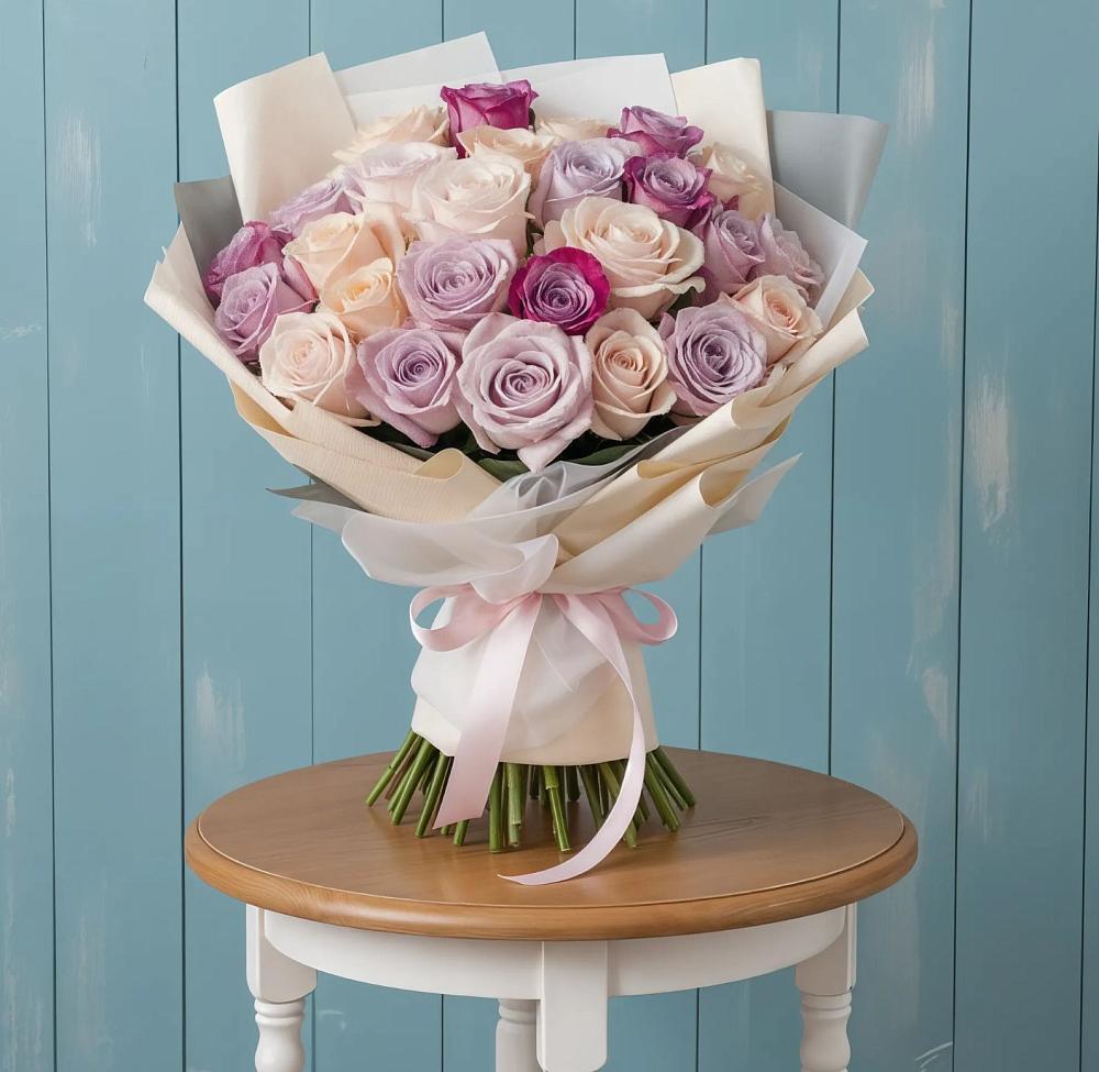 Букет цветов из: Розы в Шале