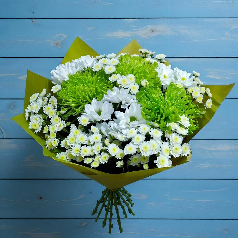 Букет цветов из: Хризантемы в Шале