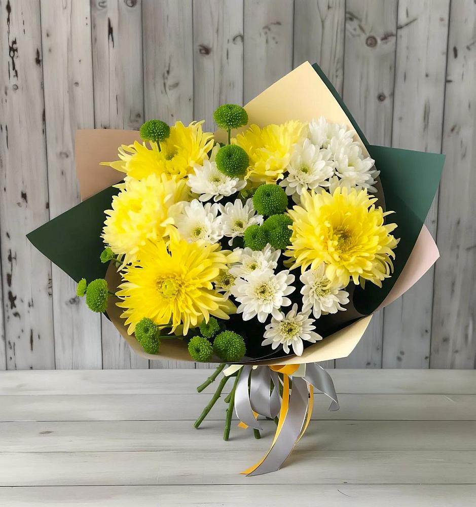 Букет цветов из: Хризантемы в Шале