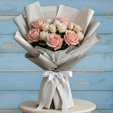Букет цветов из:  Розы #REPLACE_PRED# Шале