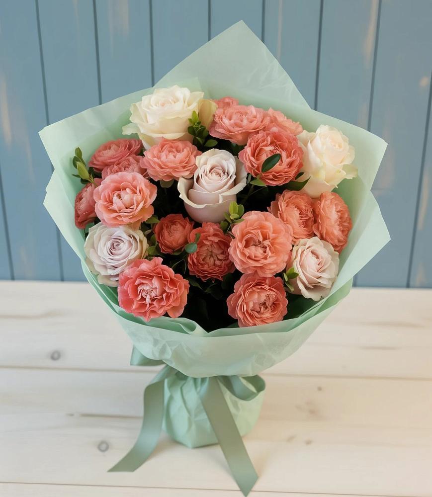 Букет цветов из: Розы в Шале