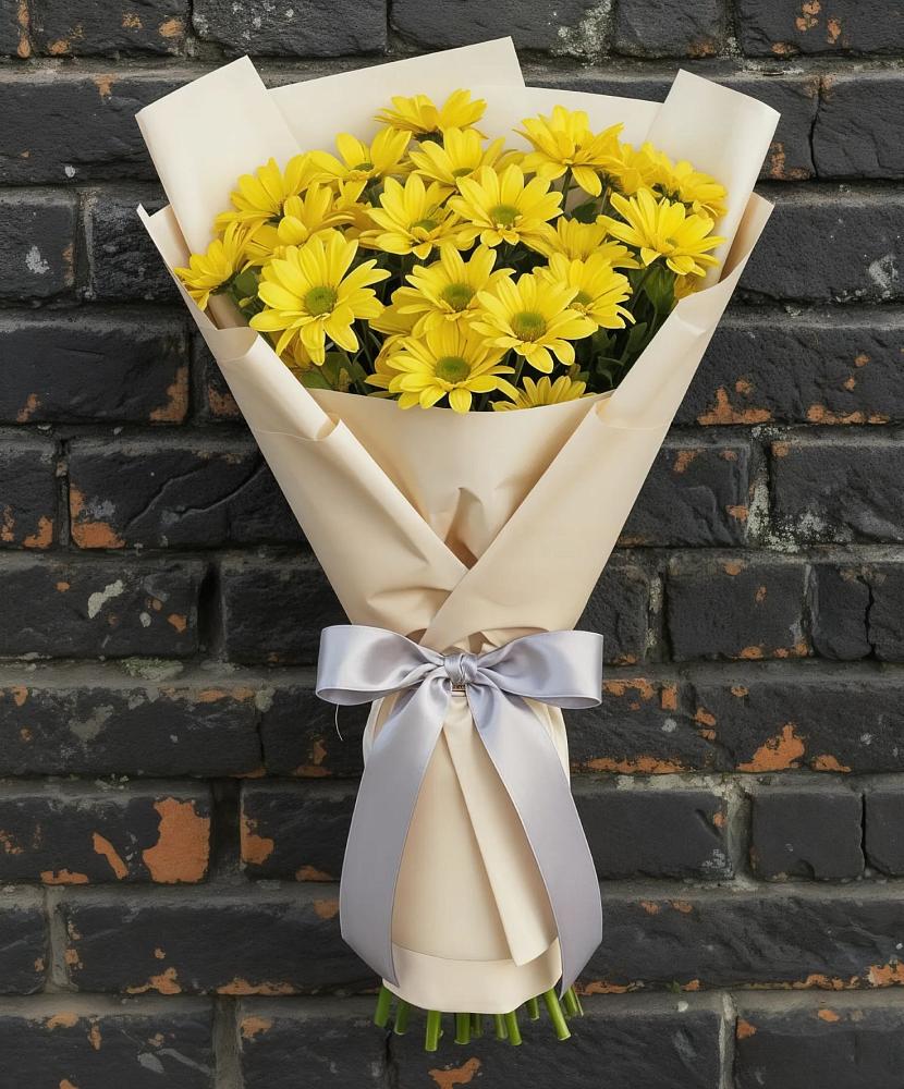 Букет цветов из: Хризантемы в Шале