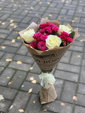 Букет цветов из: Розы в Шале