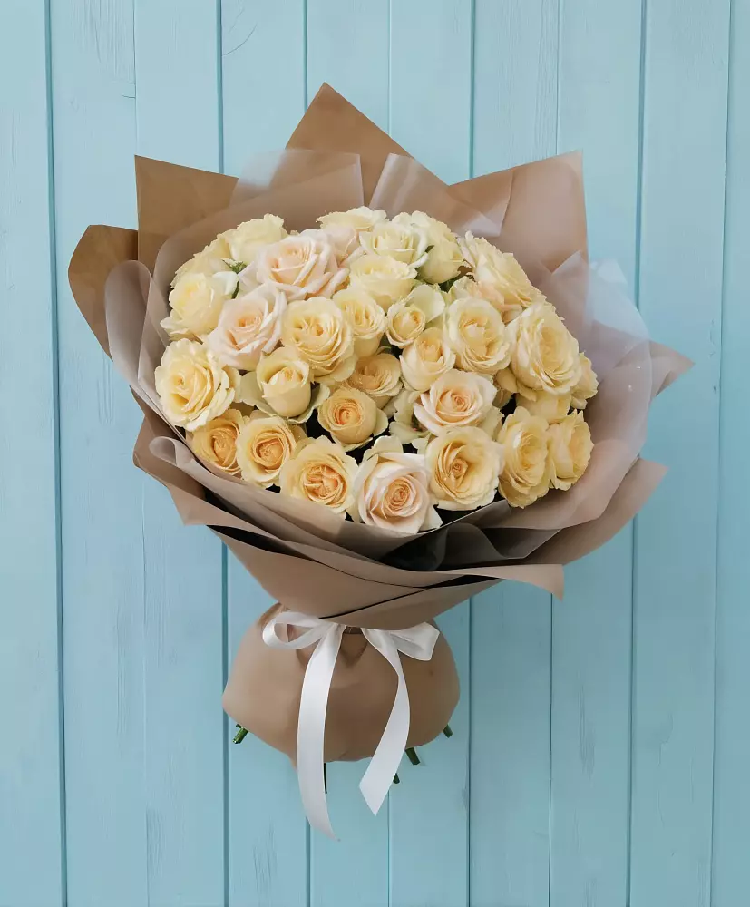 Букет Кремовое облако в Шале