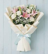 Букет цветов из:  Лилии в Шале