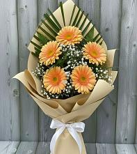 Букет цветов из:  Герберы #REPLACE_PRED# Шале